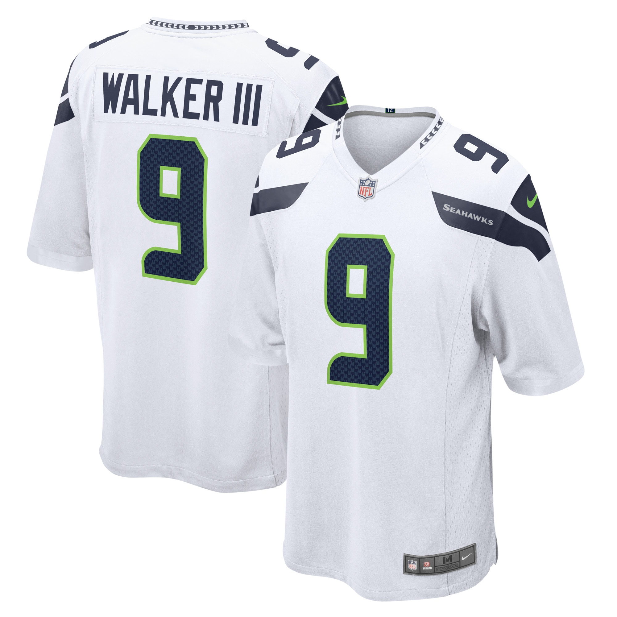 Kenneth Walker III Seattle Seahawks Away Game Player Jersey – White