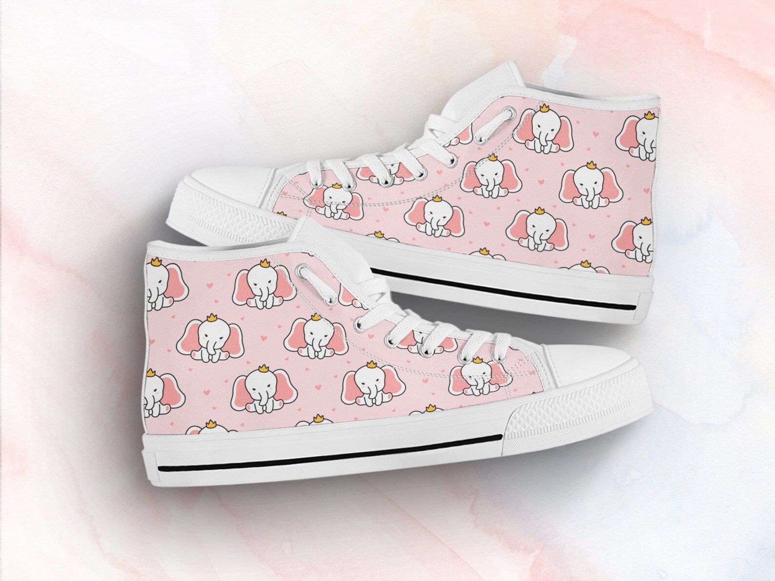 Baby Elephant High Top Shoes