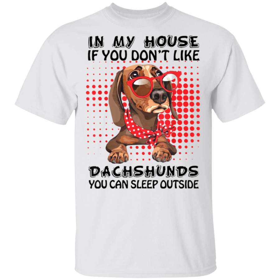 Dachshund Mom Weiner Dog Puppy Dachshund Loving Doxie Lover TShirt