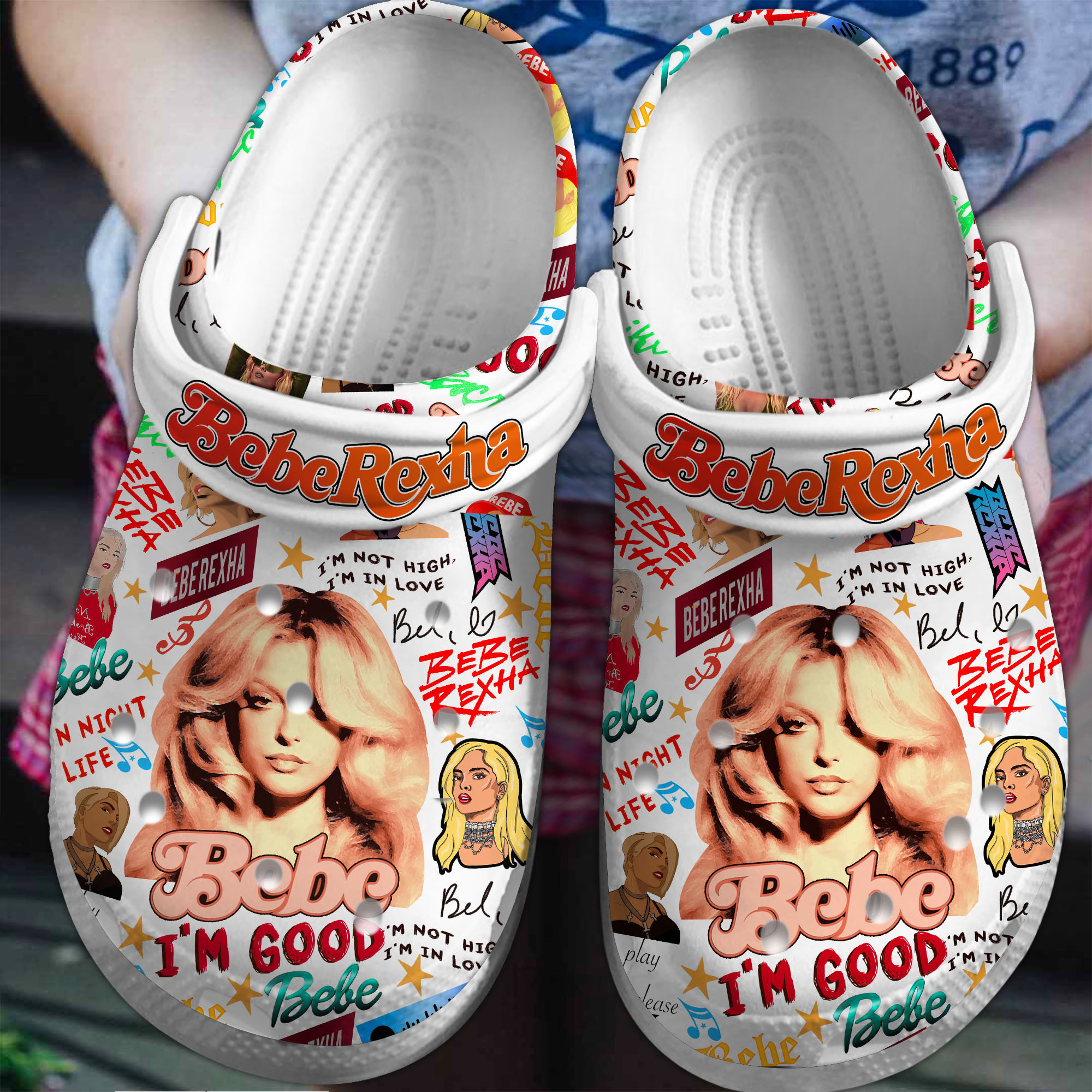 Bebe Rexha Crocss Clogs For Men Women And Kid Gqrvzrfa