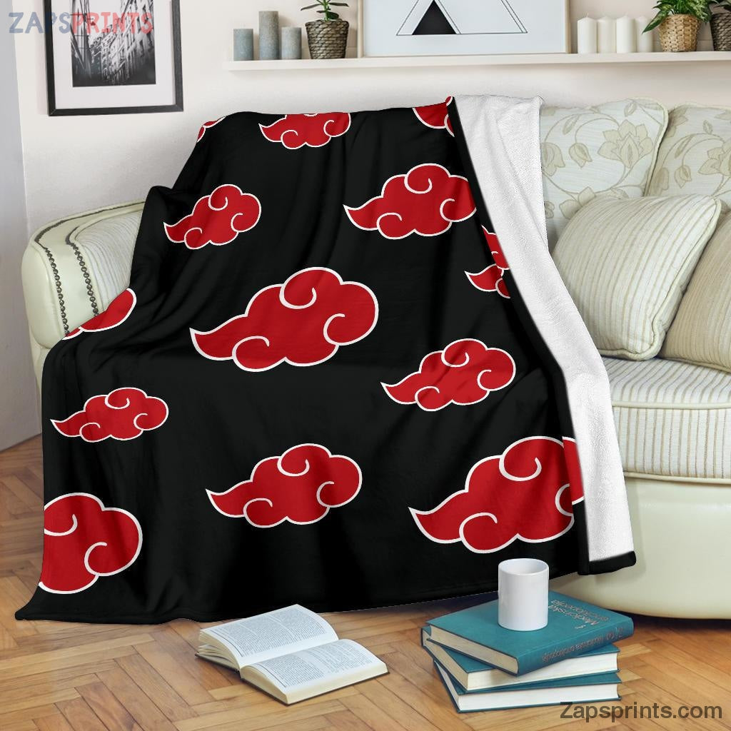 Akatsuki Naruto Custom Premium Blanket