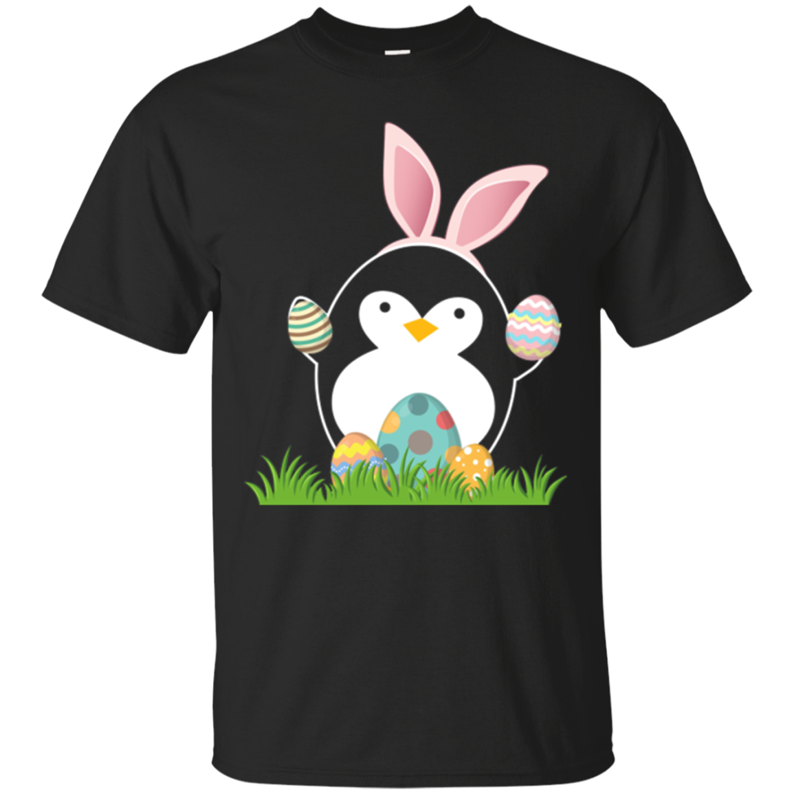 Bunny Penguin Easter Funny T-Shirt 2016 April Fools Day