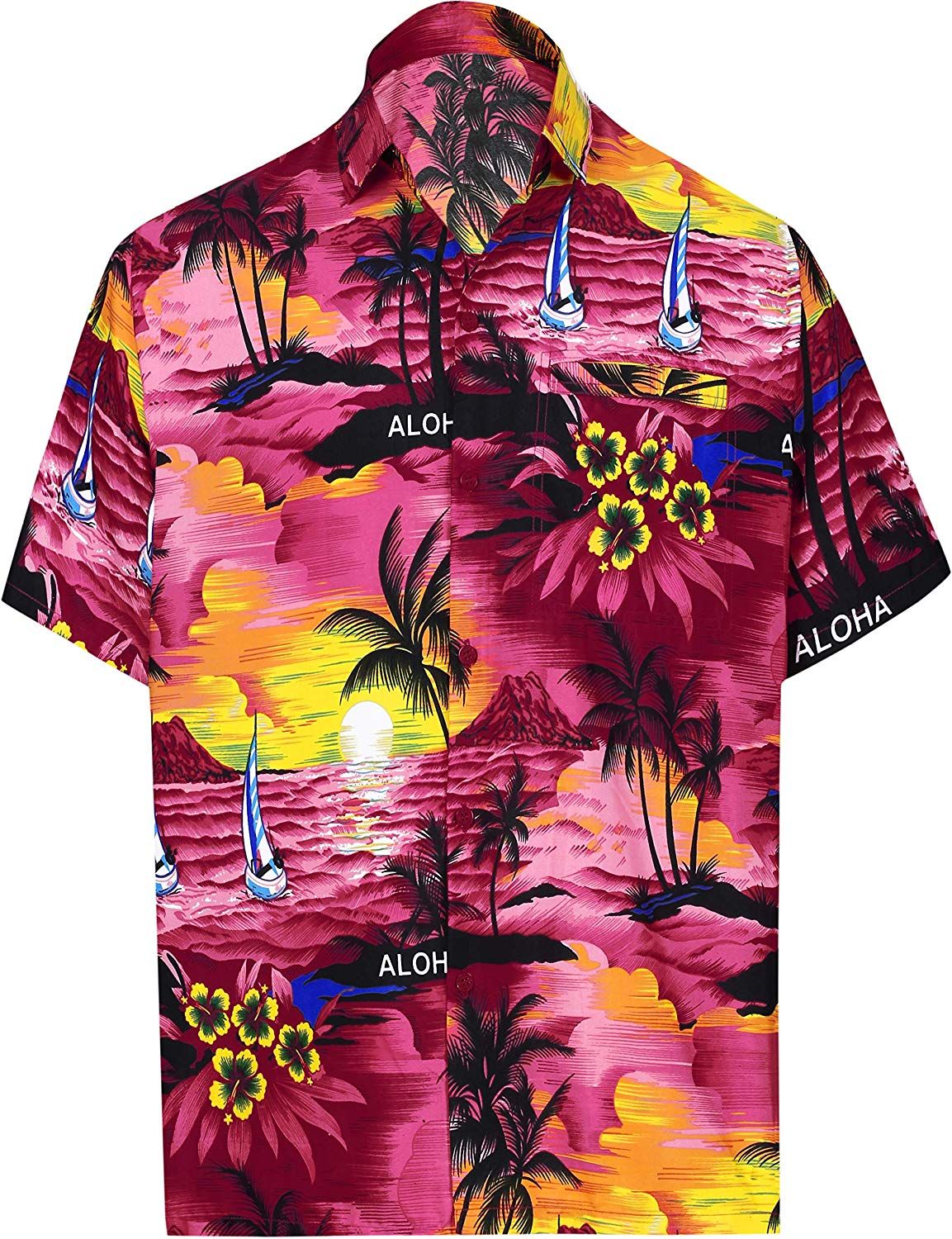 Palm Tree Pink Nice Design Hawaii Shirt Ha66985