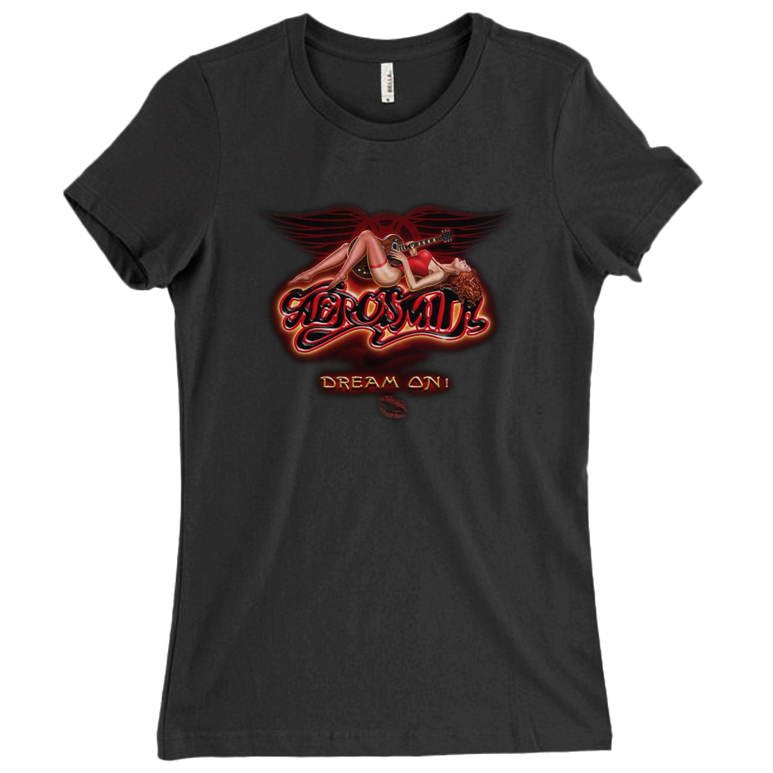 Aerosmith Dream On Girl Cover Women T-Shirt