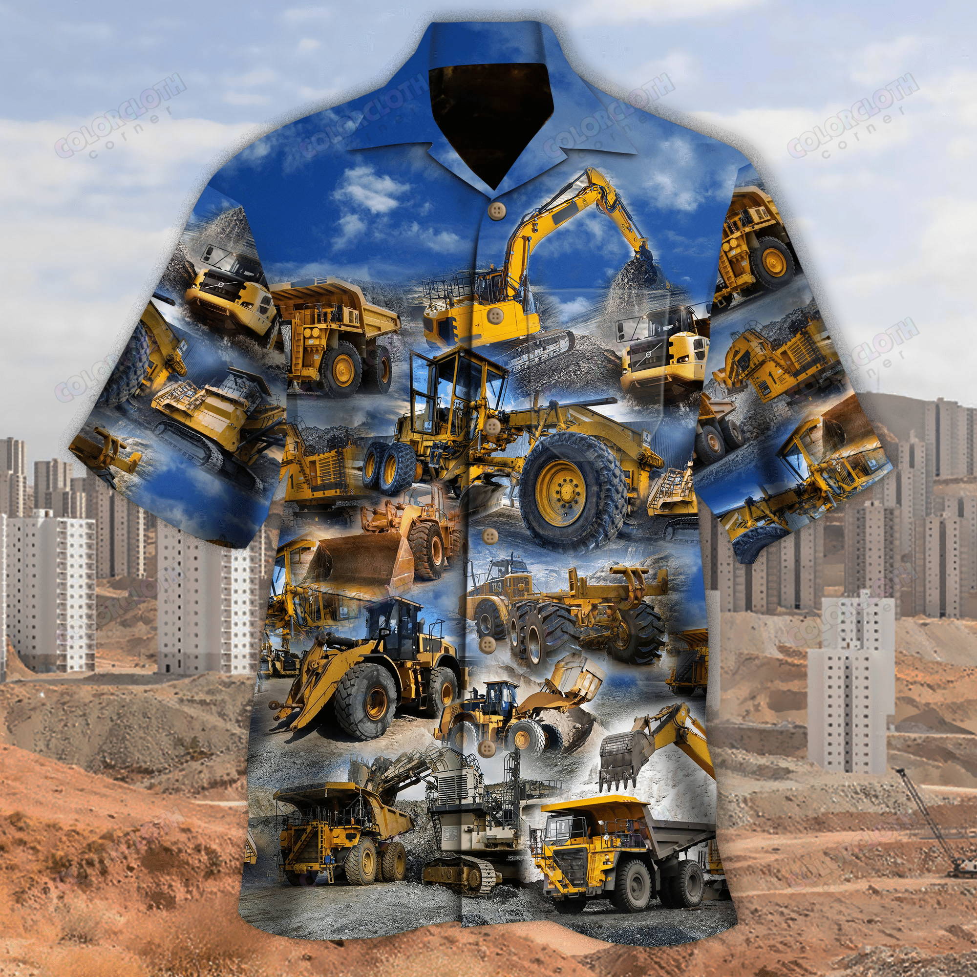 Love Heavy Equipment Hawaii Shirt Re Ha93462