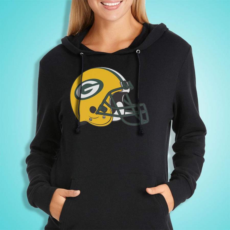 Green Bay Packers Helmet Women’S Hoodie