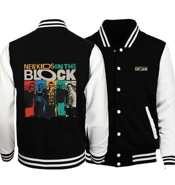 New Kids on The Block BaseBall Jacket Sweatshirt T-Shirt