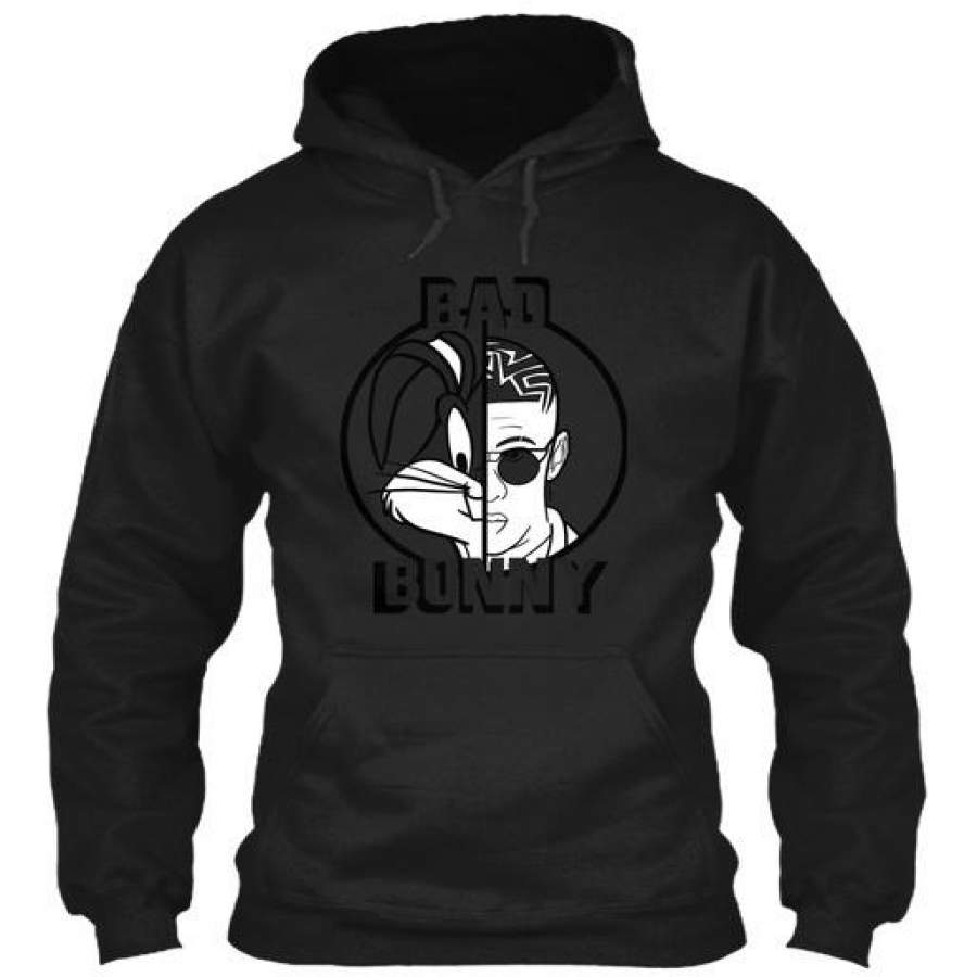 Bad Bunny Gildan Hoodie Sweatshirt