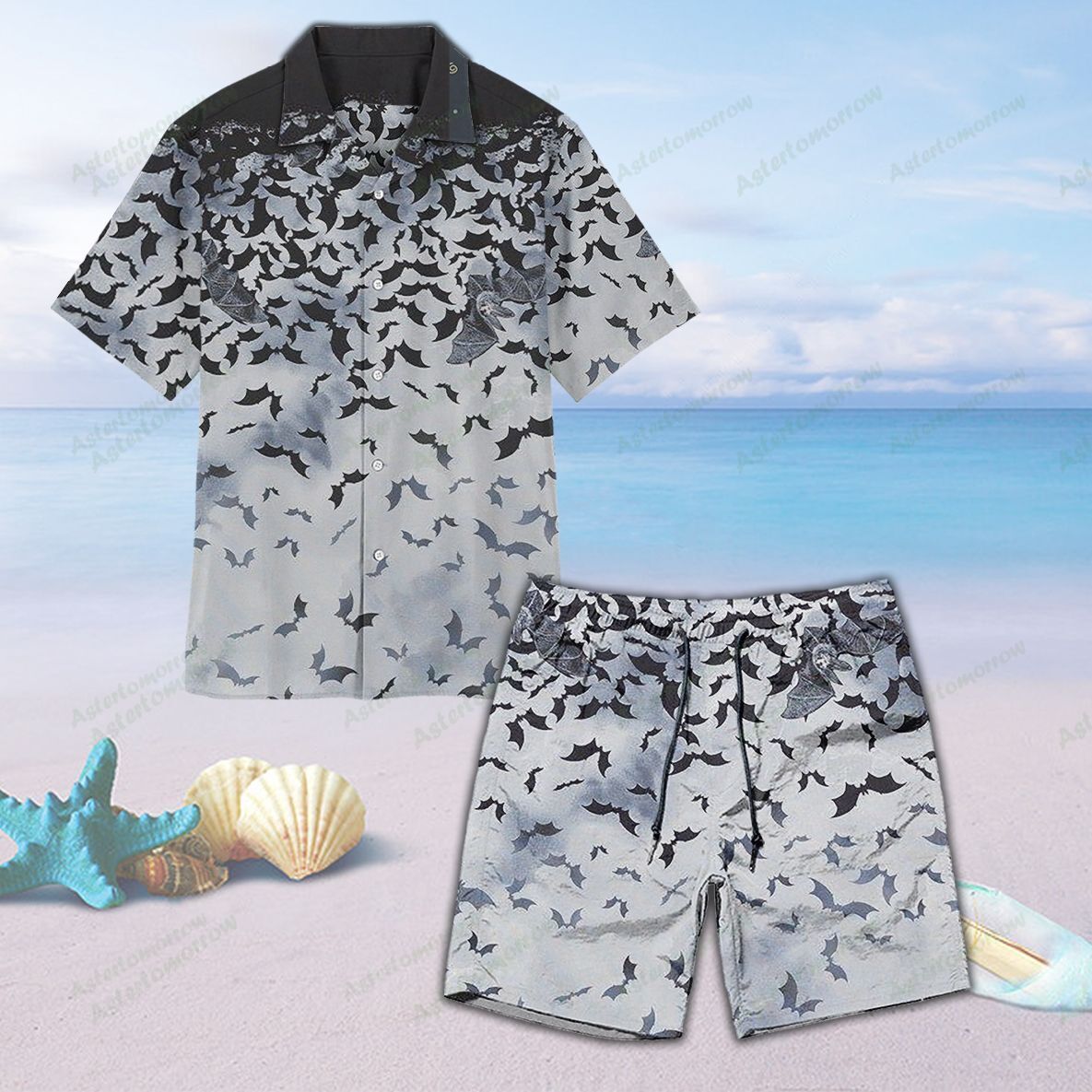 Bats Unisex Hawaiian Shirt Beach Nocturnal Animals Hawaiian Ha81553