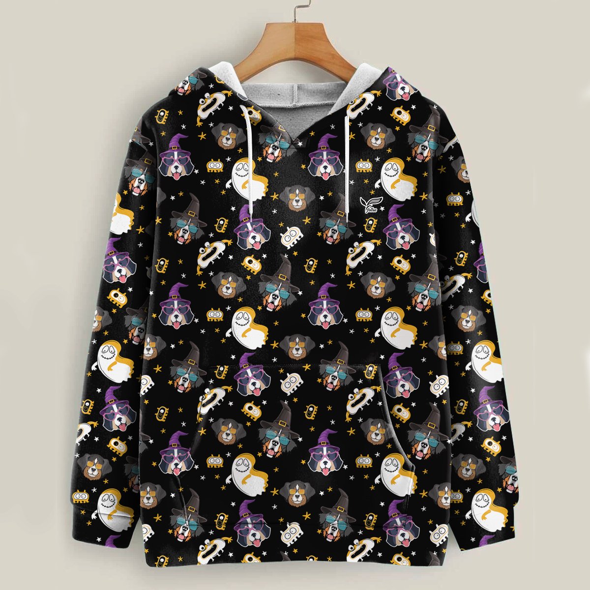 Oh My Ghouls – Bernese Mountain Halloween Hoodie