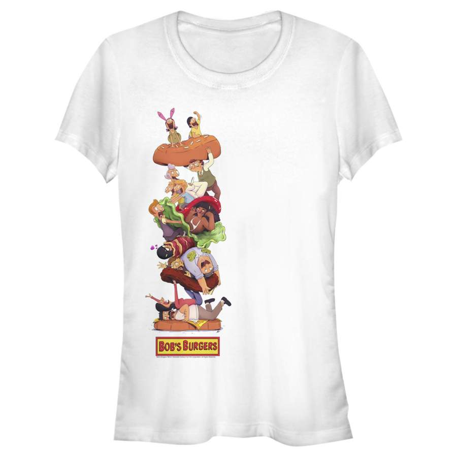 Bob’s Burgers Junior’s Character Squish  T Shirt