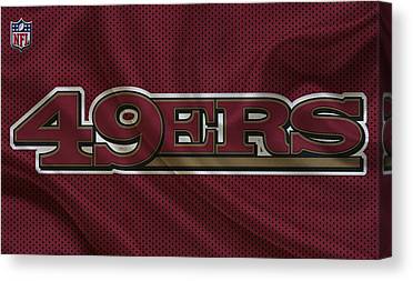 31 San Francisco 49Ers Joe Hamilton Canvas Print