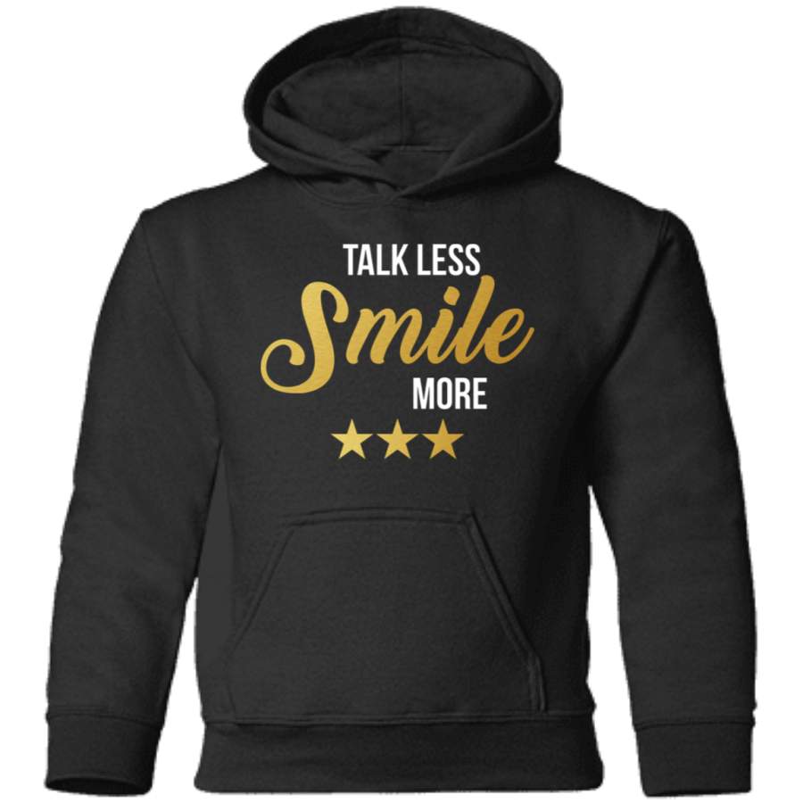 AGR Talk Less Smile More Toddler Pullover Hoodie