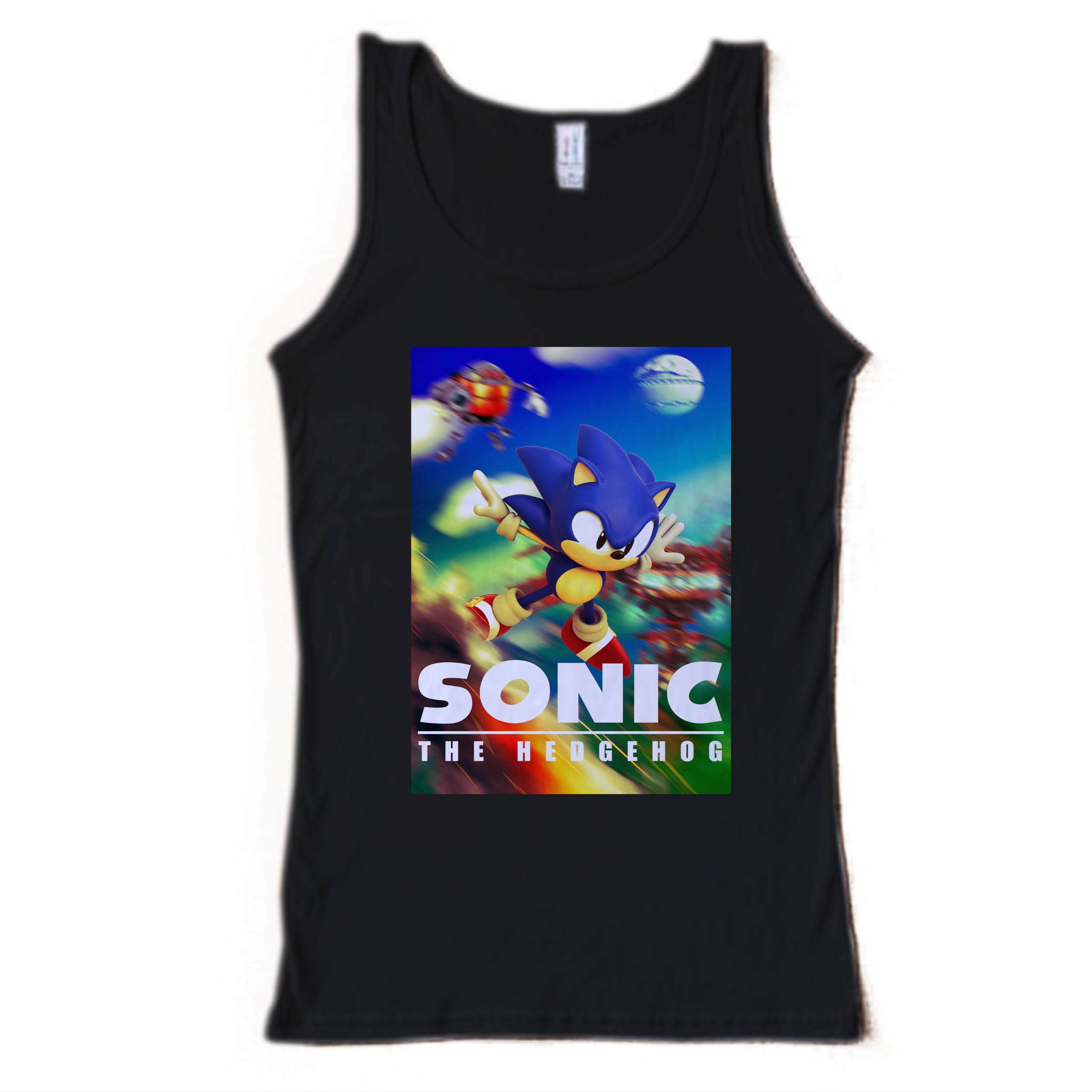 Sonic The Hedgehog Poster Clasic Men’S Tank Top