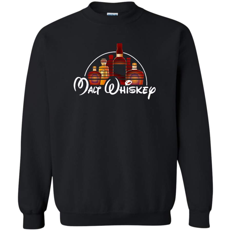 AGR Malt Whiskey Crewneck Pullover Sweatshirt