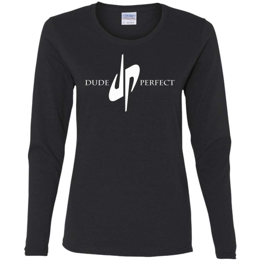 AGR dude perfect Ladies’ Cotton LS T-Shirt