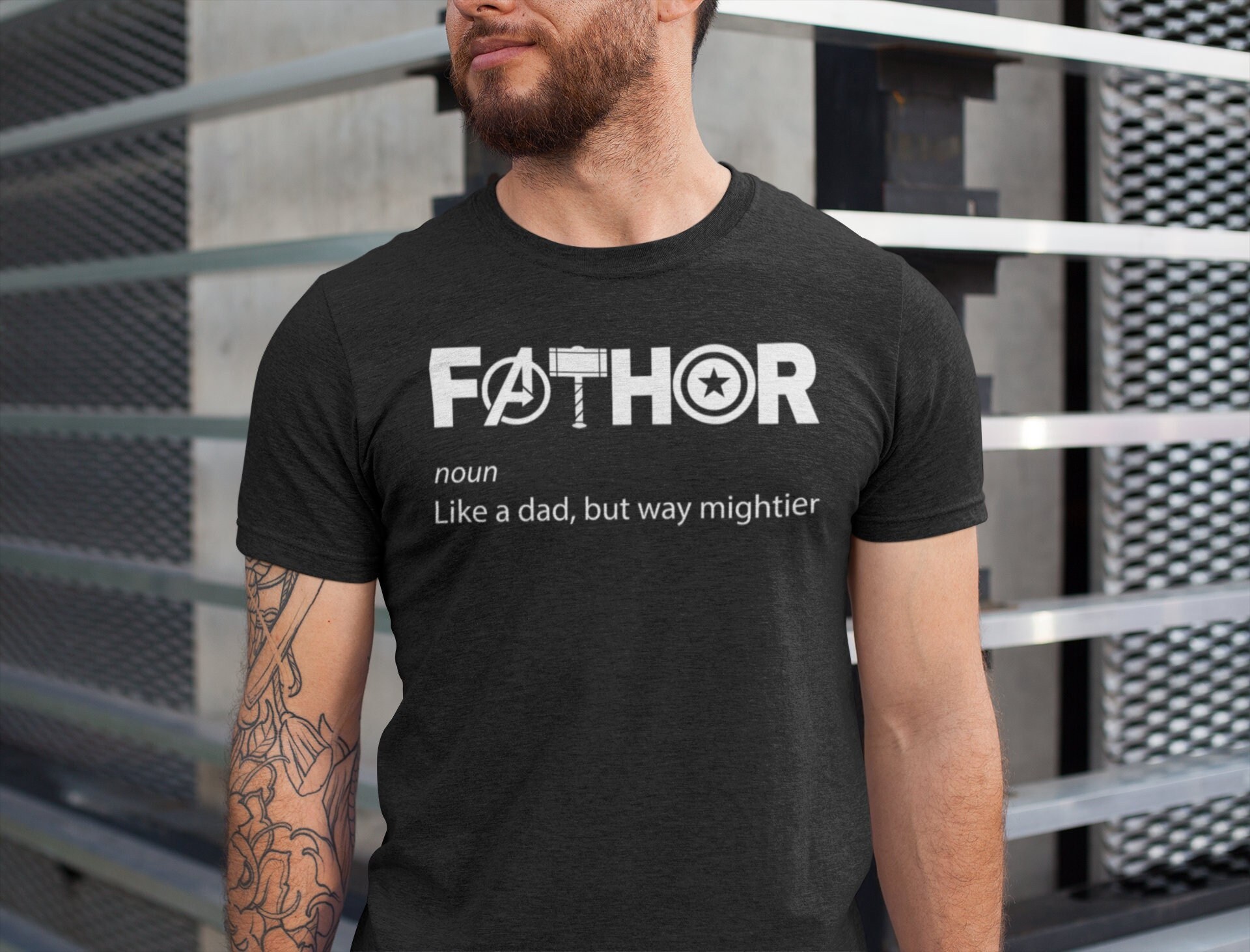 Fathor T-Shirt, Father's Day Shirt, Noun Like a Dad Tee, Fathor Like A Dad But Mightier Shirt, Gift For Dad, Fathers Day Gift, Graduation Shirt Ideas 2024, Funny T-Shirt Sayings - Vivavogue Fashion - Bluey Mom