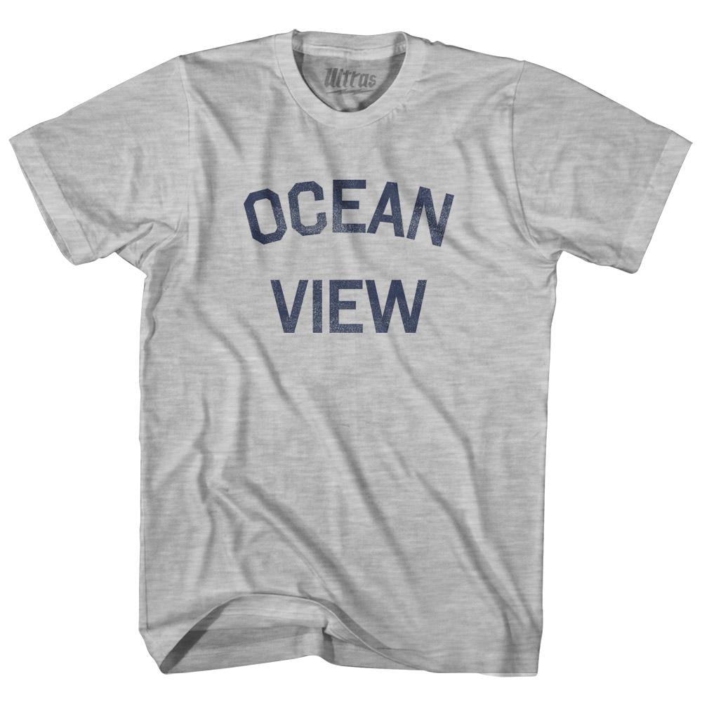 Virginia Ocean View Womens Cotton Junior Cut Vintage T-shirt