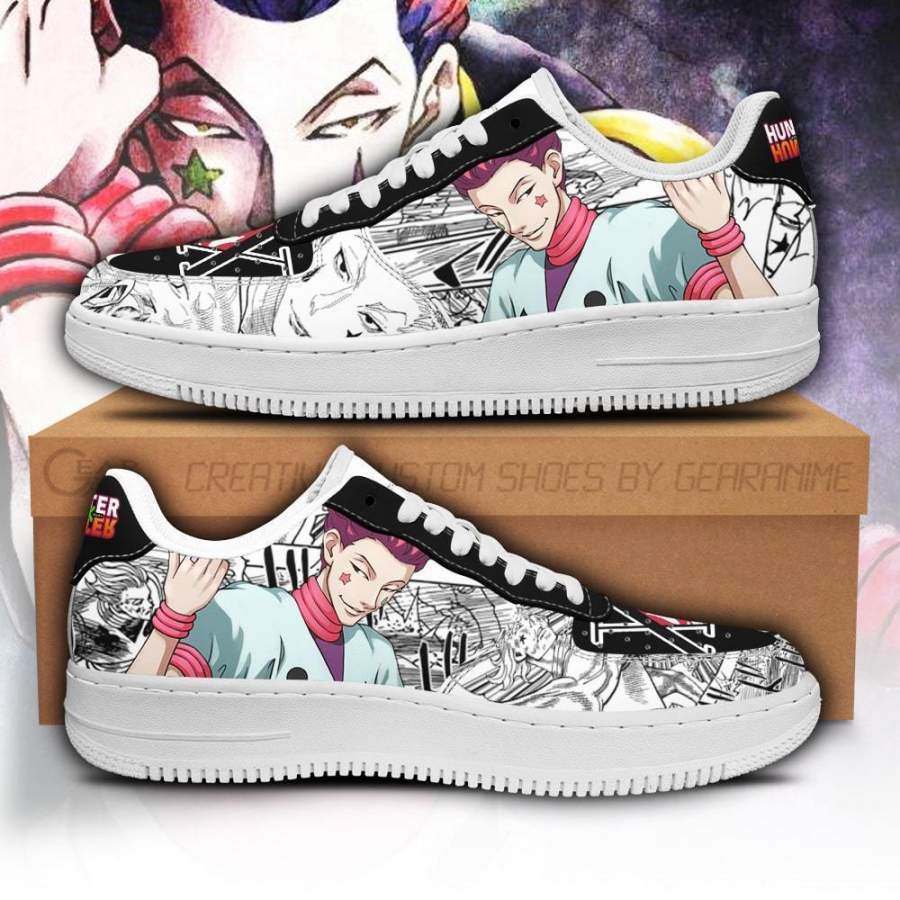 Hisoka Air Sneakers Custom Hunter X Hunter Anime Shoes Fan PT05