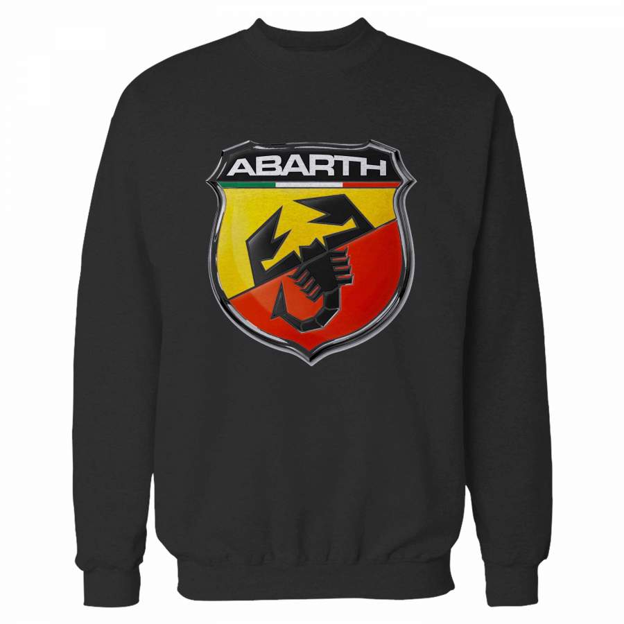 Fiat 500 Abarth Emblem Scorpion Shield Sweatshirt