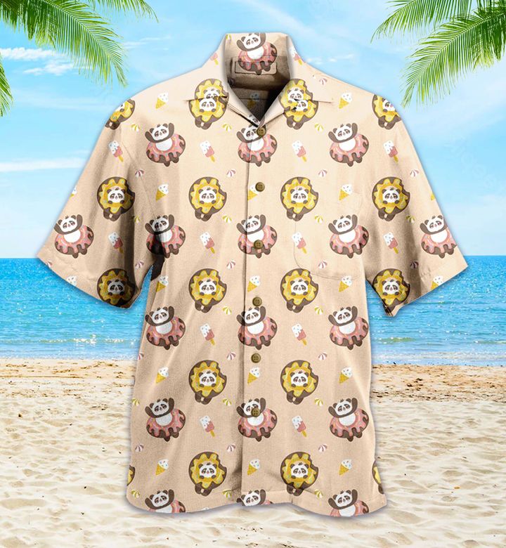 Panda Lover 3D Hawaiian Shirt