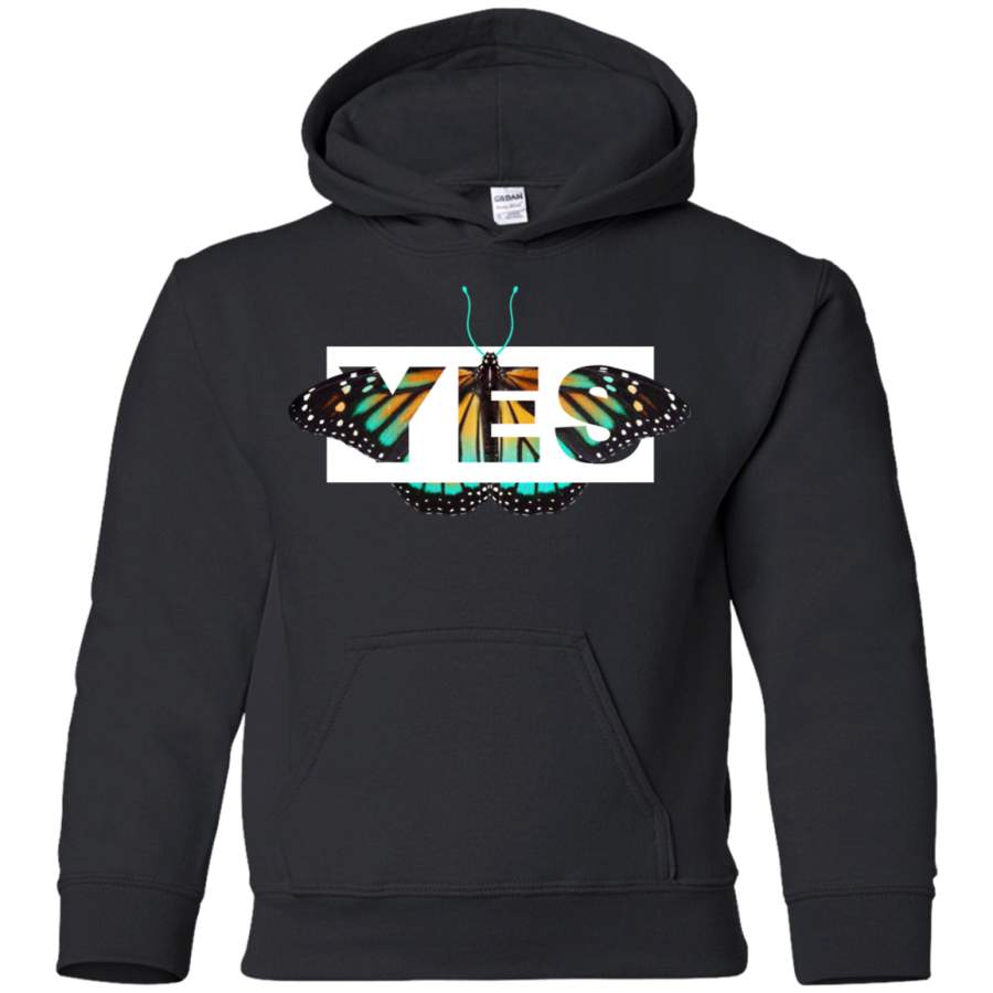 AGR Yes Theory Butterfly Youth Pullover Hoodie