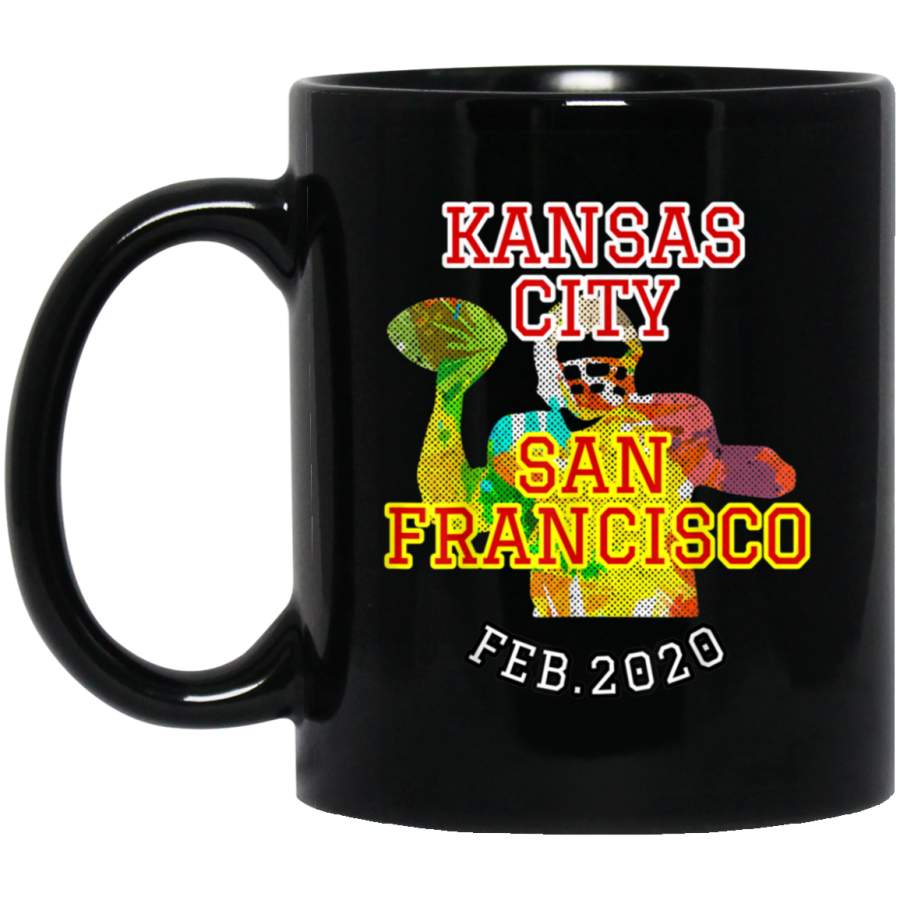 Kansas City San Francisco Mug Football Champion Mug