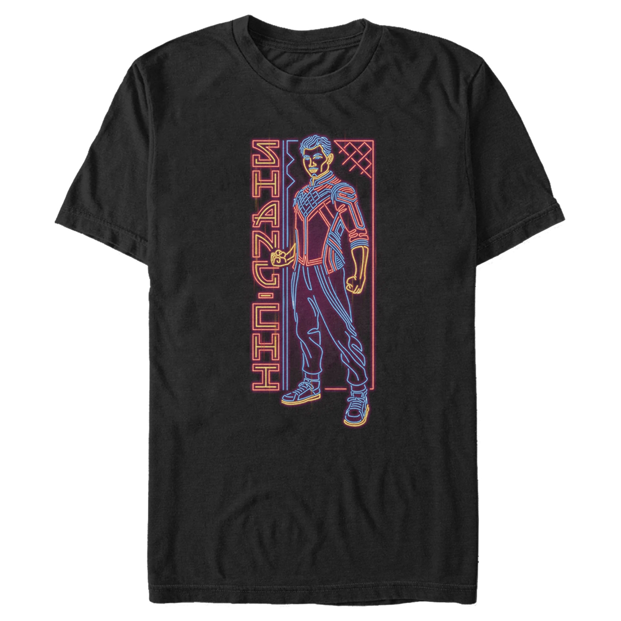 Shang-Chi Men’S Shang-Chi And The Legend Of The Ten Rings Neon  T-Shirt