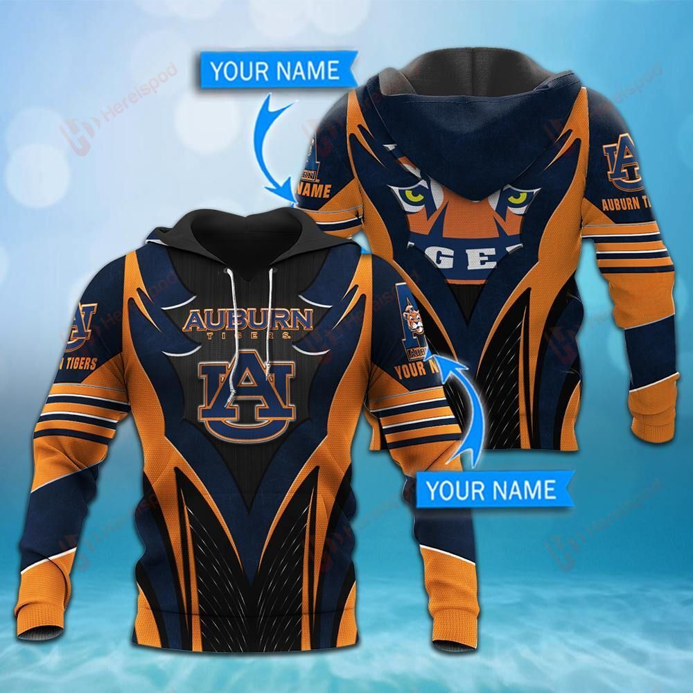 Auburn Tigers Personalized 3D Hoodie Dut21031902