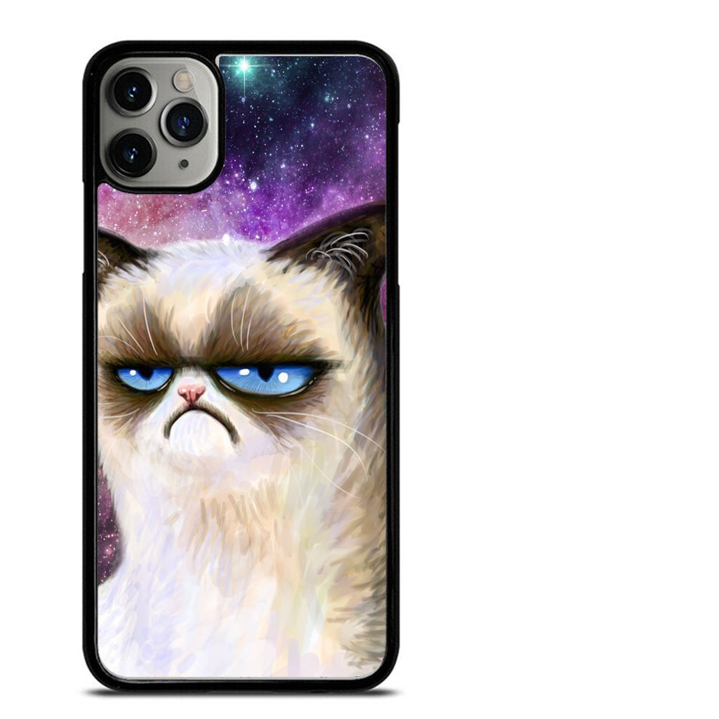 Angry Cat Grumpy Nebula 3D Case Phone Cases