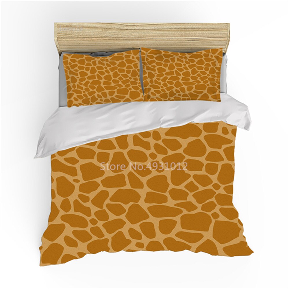 Style Bedding Set 3D Leopard Print Duvet Cover Set Twin Double Full Queen King Size Colorful Bedroom Decor