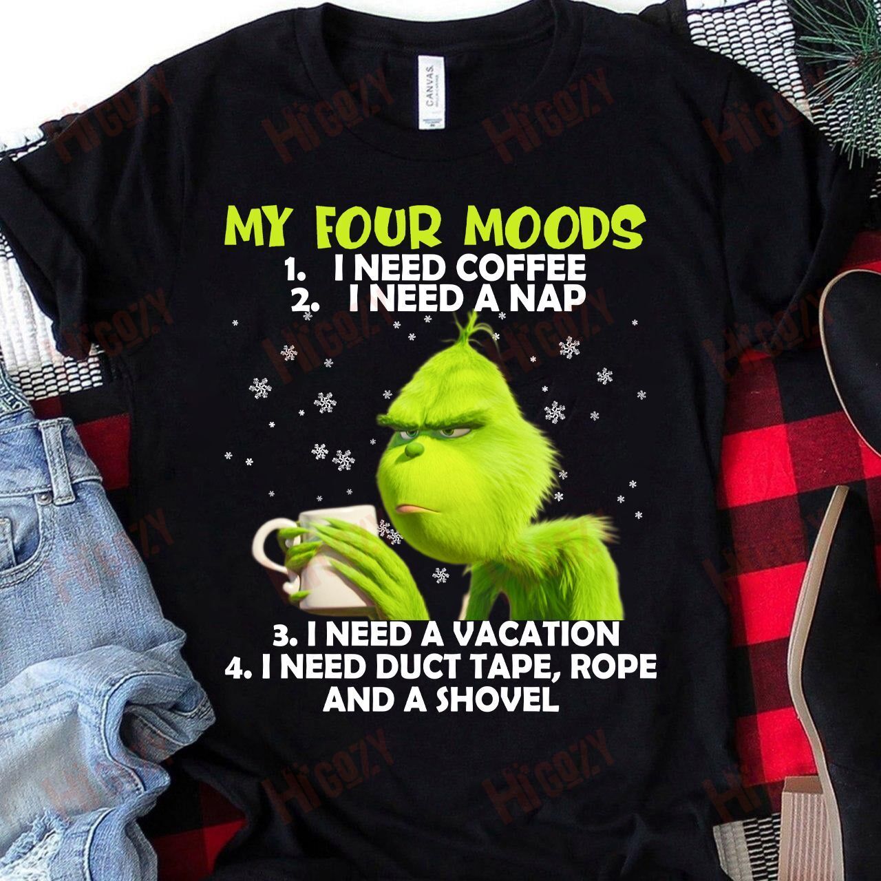 The Grinch Shirt, The Grinch Shirts, T-Shirt Christmas – Spnv11