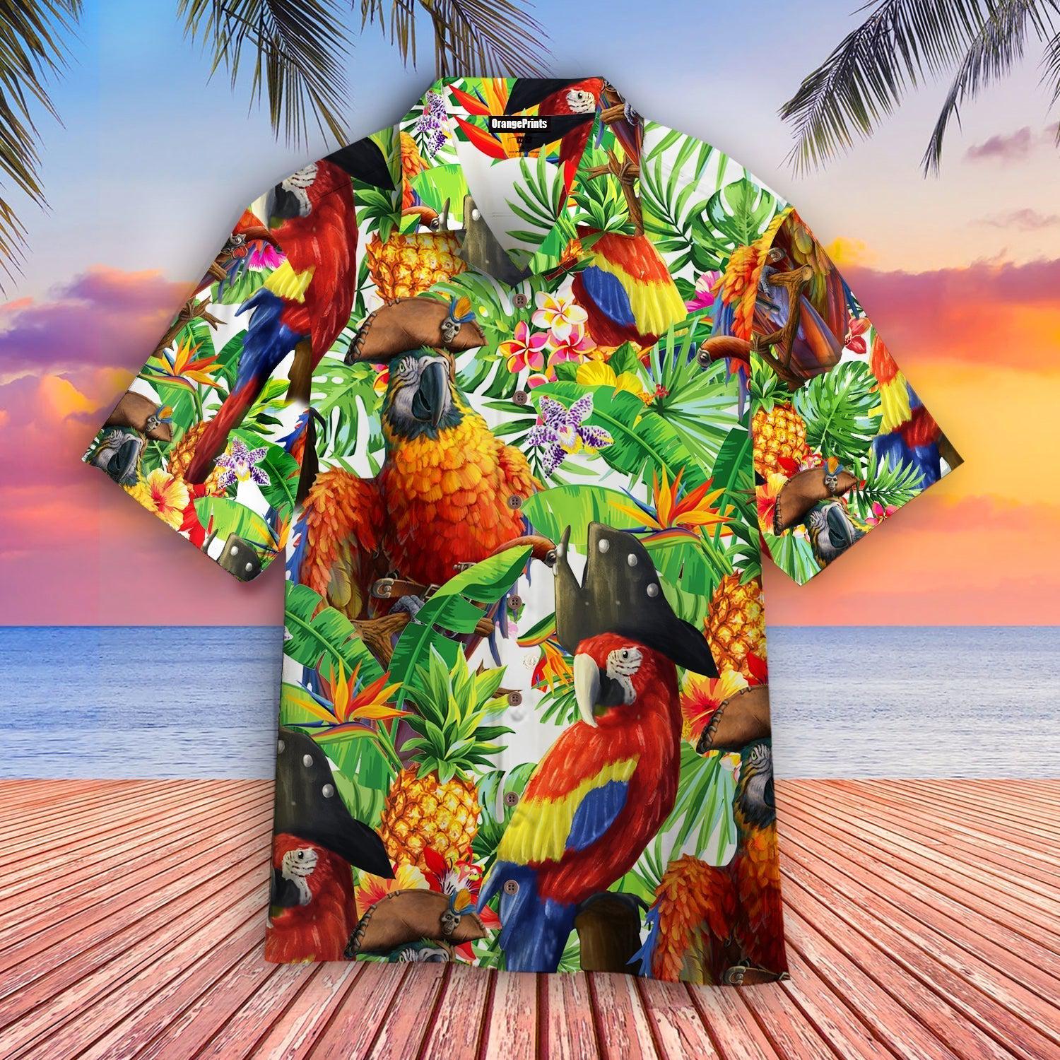 Pirate Parrot Hawaii Shirt For Men And Women Ha83732