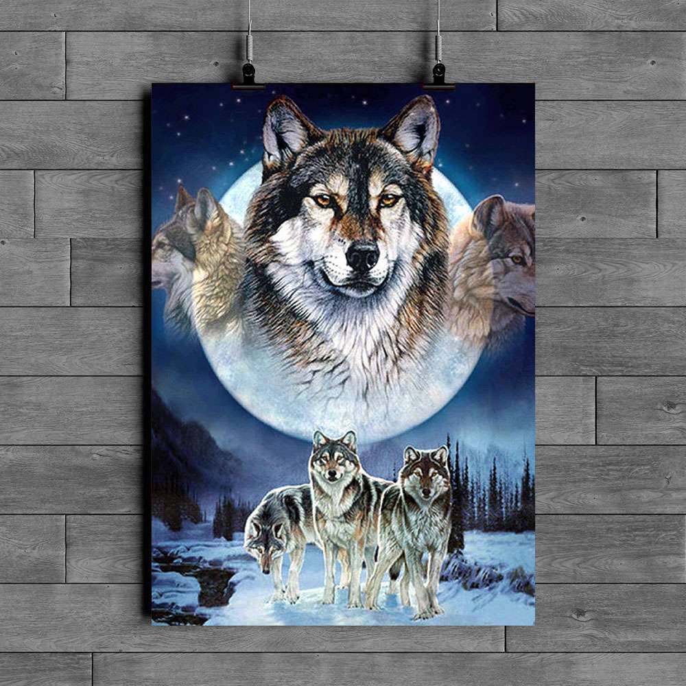 Wolf Poster Qg071001Pt - Poster Art Design
