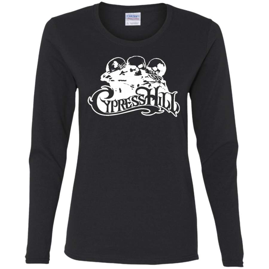 AGR cypress hill Ladies’ Cotton LS T-Shirt