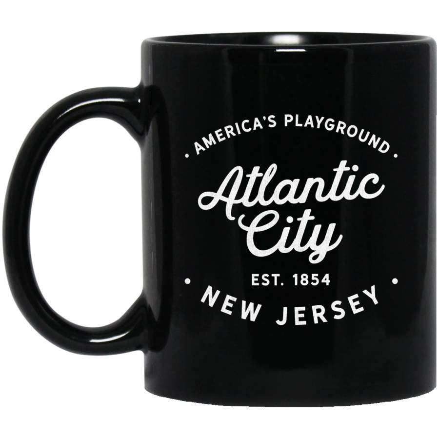 Classic Retro Vintage Atlantic City New Jersey Pride Gift Coffee Mug