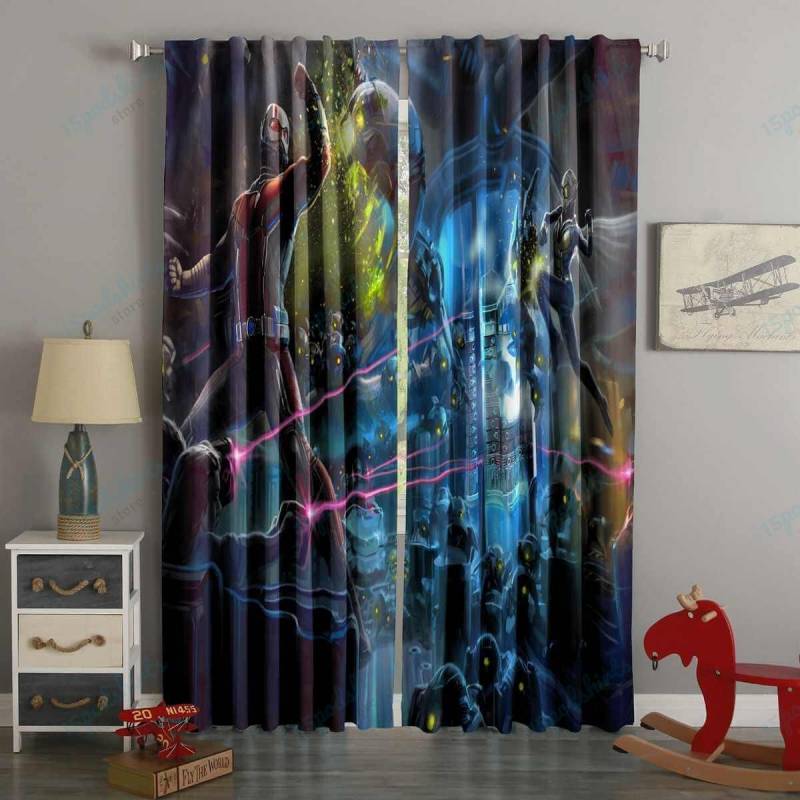 3D Printed Ant-Man and the Wasp Style Custom Living Room Curtains