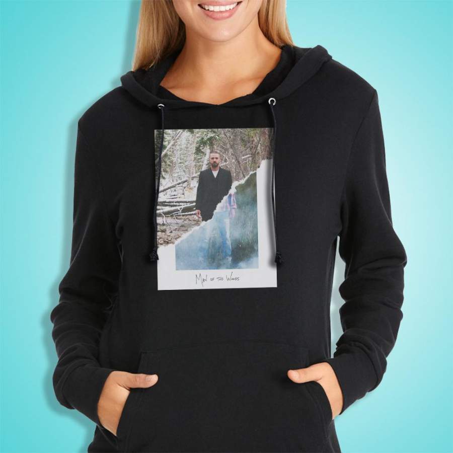 Justin Timberlake Man Of The Woods Album Cover Women’S Hoodie