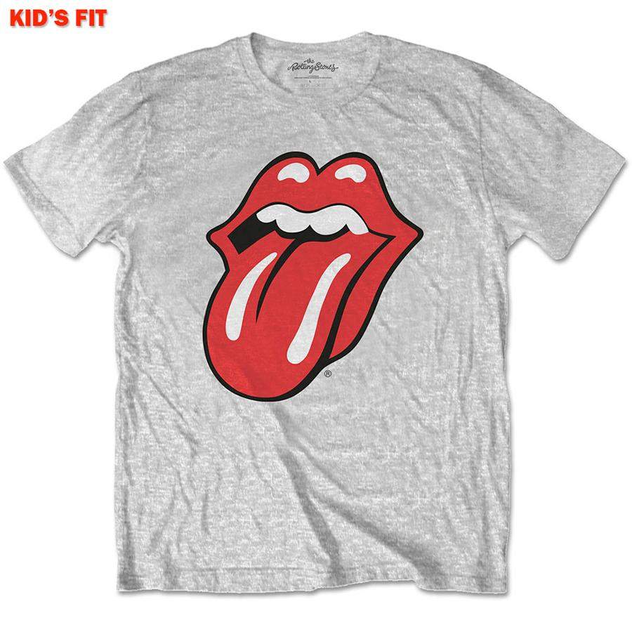 The Rolling Stones – Classic Tongue-KIDS SIZE Grey T-shirt