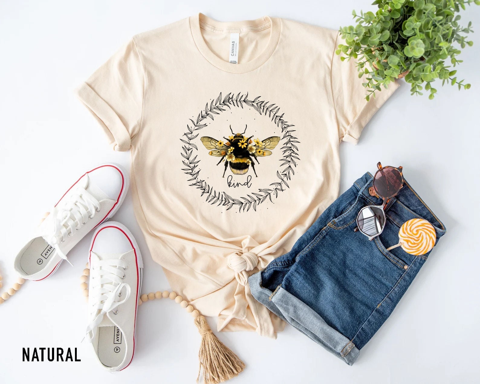 Bee Something Shirt, Be Kind, Stay Positive, Fun, Confident, Happy, Wild, Joyful Tshirt, Happiness Matter Tee, Women Tshirt, Cute Shirt