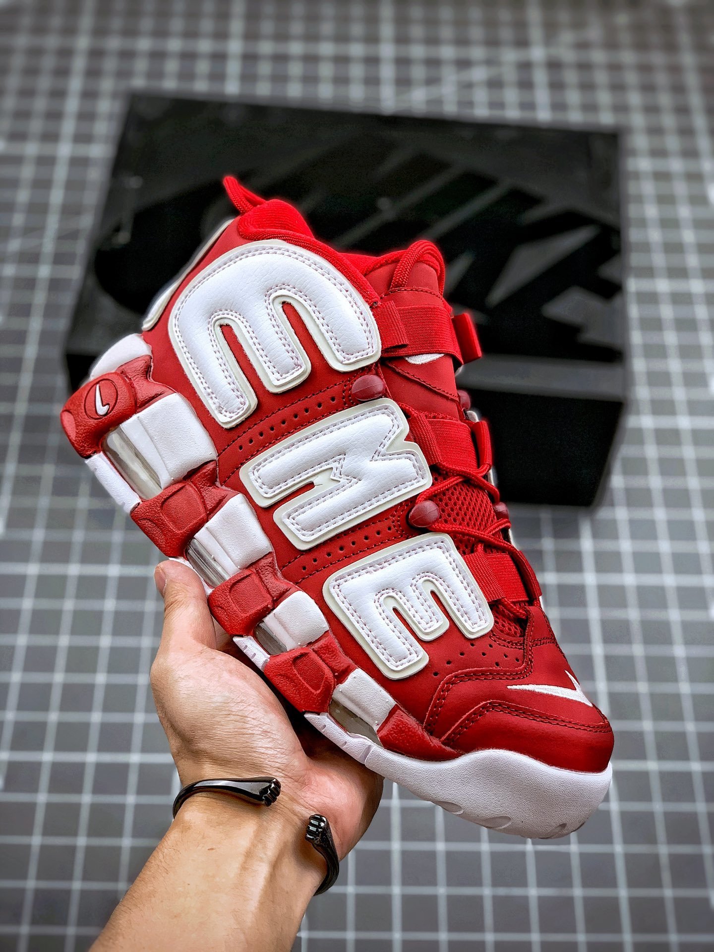 Supreme x Nike Air More Uptempo Suptempo Red 5338724