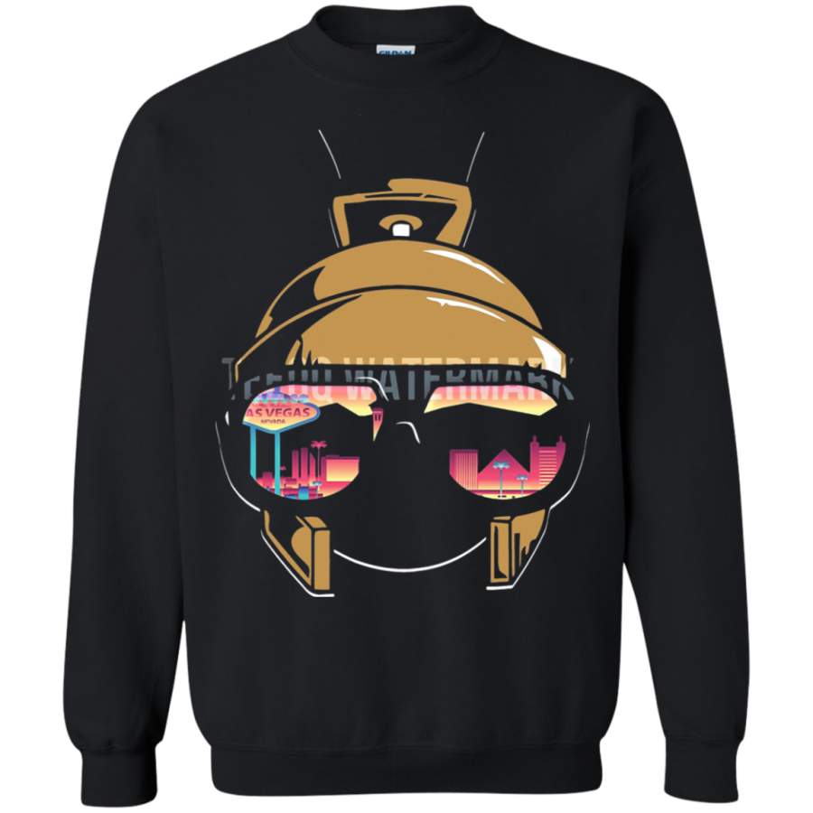 AGR Looney Tunes Marvin The Martian x Vegas Golden Knights Logo Sweatshirt