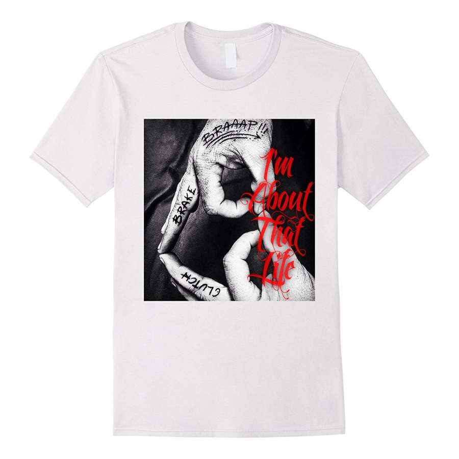 Personalized About That Life Motorcycle Riding T Shirt Men’S Punk T-Shirt