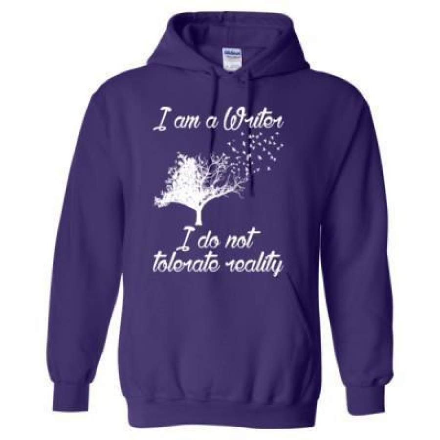 AGR Im A Writer I Dont Tolerate Reality – Heavy Blend™ Hooded Sweatshirt