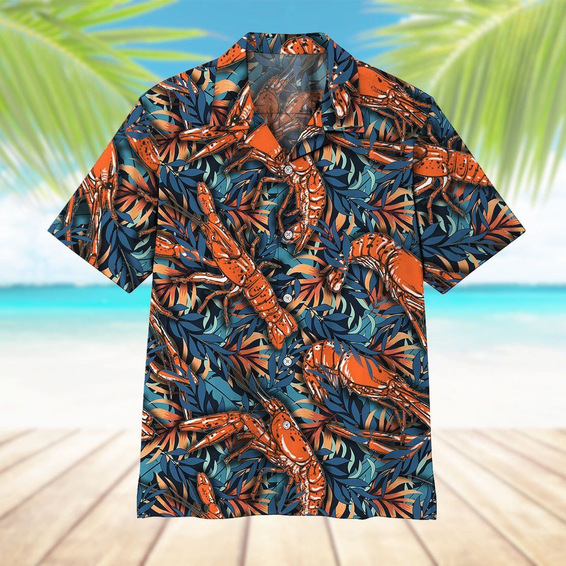 Shrimp Hawaii Shirt Unisex Adult Ha111710