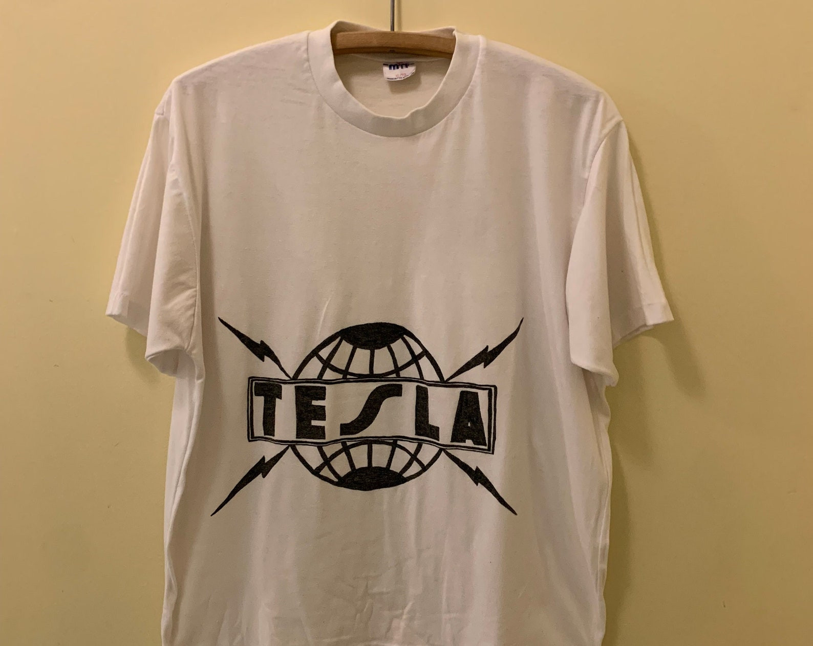 Vintage Tesla Band T Shirt