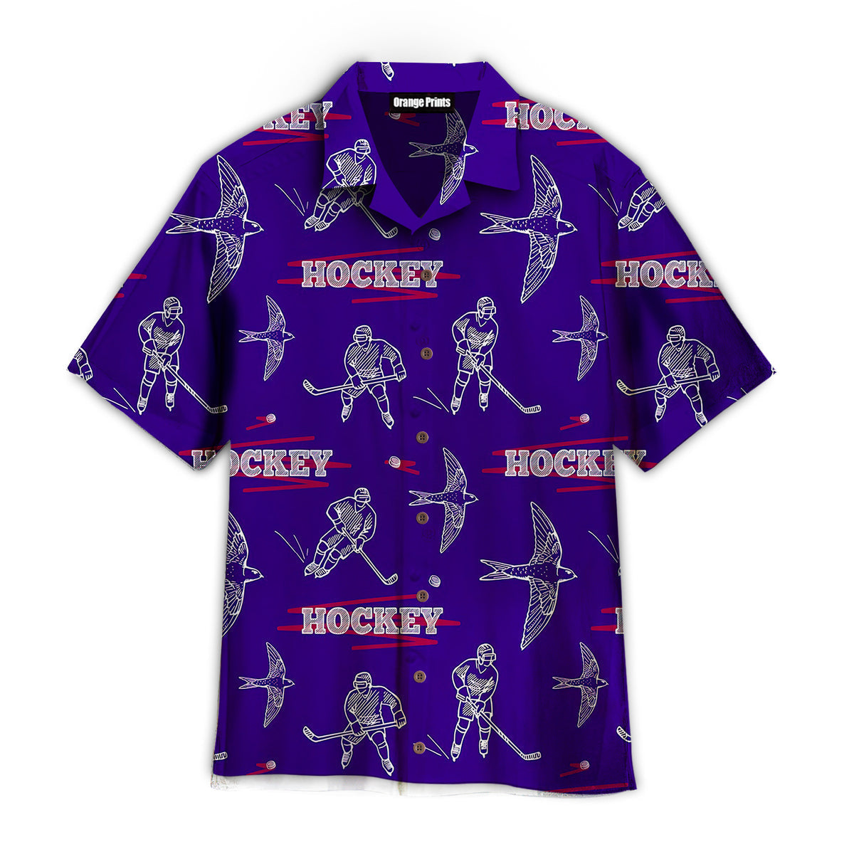 Hockey Players During The Game Aloha Hawaii Shirts For Men Women Ha103492