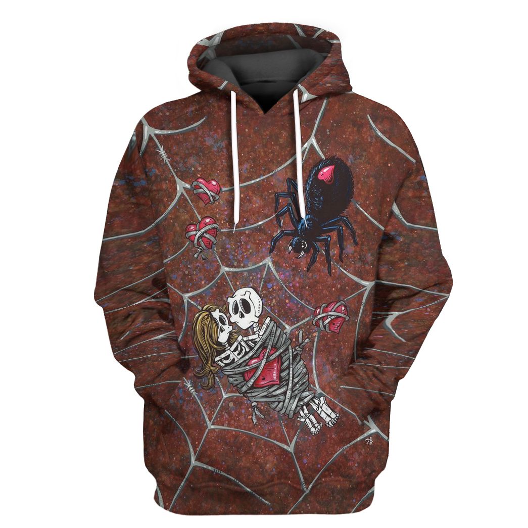 Alohazing 3D Dead Couple In Danger Tshirt Hoodie Apparel