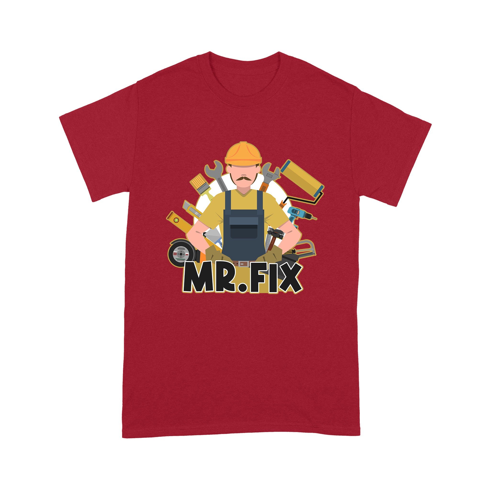 Cool Men’s Graphic T-Shirts, Personalized Father’s Day Gift For Husband, Mr Fix Comfort T-Shirt