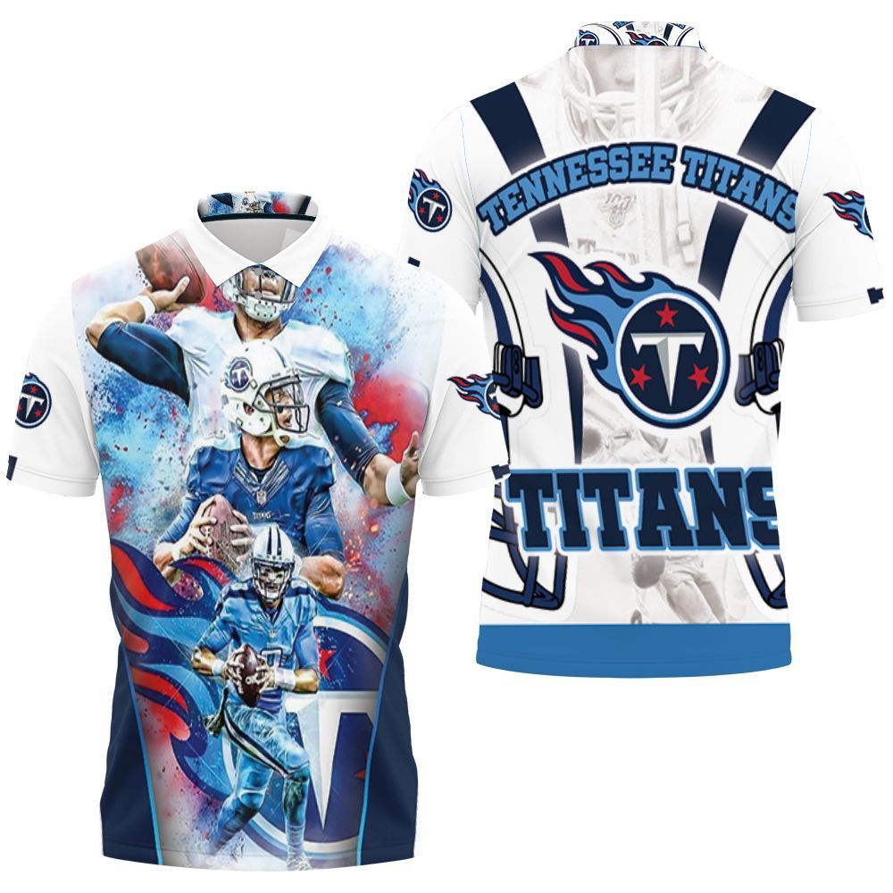 Afc South Division Champions Tennessee Titans Super Bowl 2021 3D Polo Shirt, Jersey